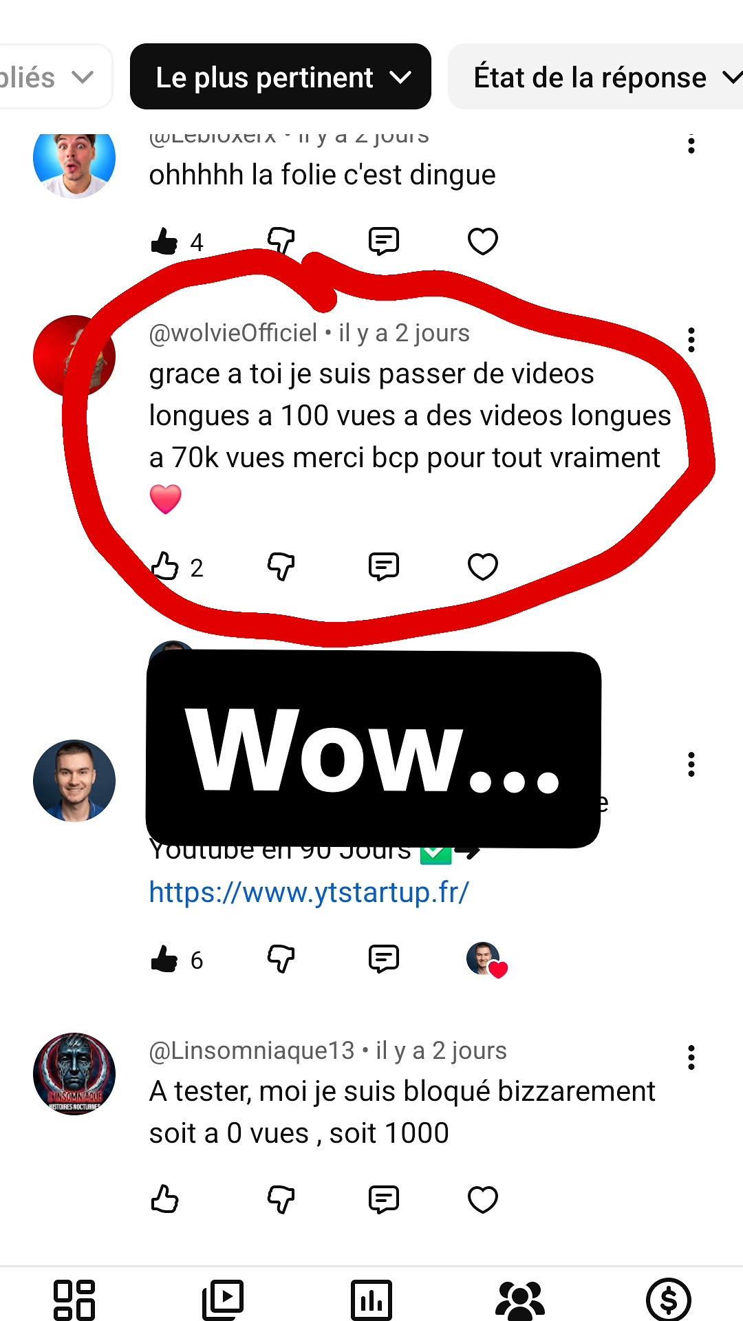 Résultat client 6
